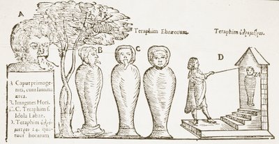 Terafin, kopia ilustracji z XVII wieku, wykorzystana w Historii magii, wydanej pod koniec XIX wieku autorstwa English School