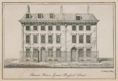 Thanet House, Great Russell Street, Londyn autorstwa English School