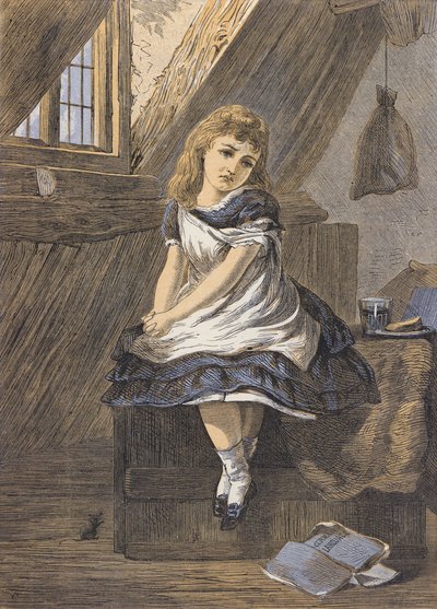 Ten okropny Niemiec (kolorowa litografia) autorstwa English School