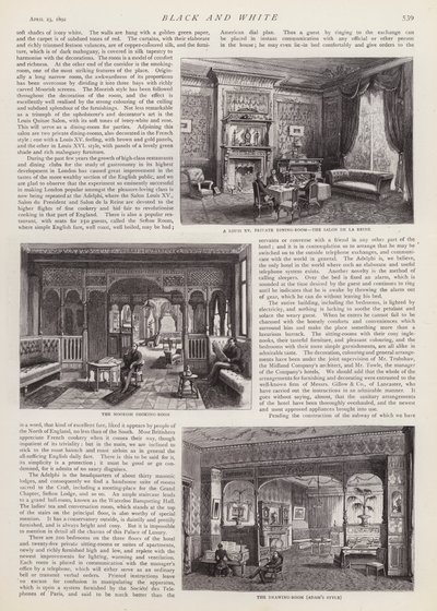 Hotel Adelphi, Liverpool, Merseyside (lito) autorstwa English School