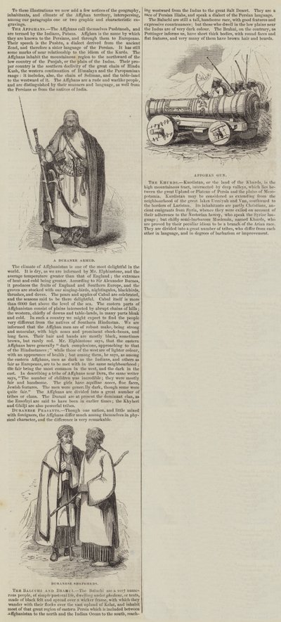 Wojna afgańska (rycina) autorstwa English School