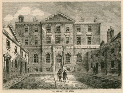 Albany, Londyn, 1800 r autorstwa English School