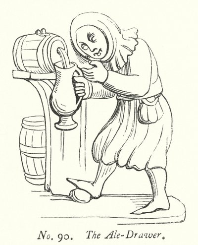 Szuflada Ale (grawerowanie) autorstwa English School