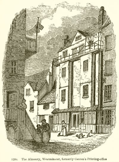 The Almonry, Westminster, dawniej drukarnia w Caxtons autorstwa English School