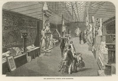 Muzeum Architektury, South Kensington, Londyn autorstwa English School