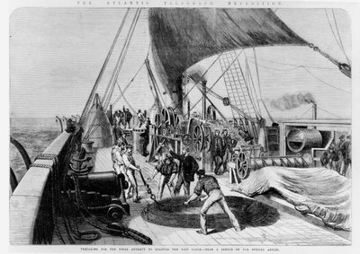 The Atlantic Telegraph Expedition, ostateczna próba złapania zagubionego kabla autorstwa English School