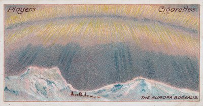 Zorza Polarna (chromolitho) autorstwa English School