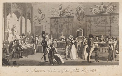 Wystawa Automatów, Sala Gotycka, Haymarket autorstwa English School