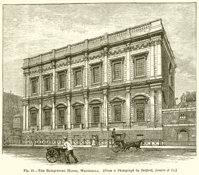 Dom bankietowy, Whitehall autorstwa English School