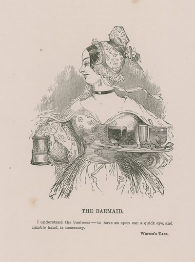 Barmanka autorstwa English School