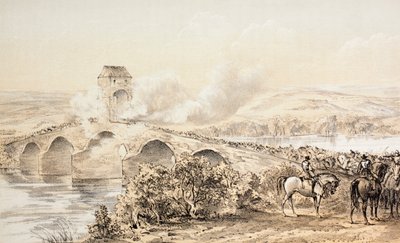 Bitwa pod Mostem Bothwell, 22 czerwca 1679, z książki „The Scots Worthies Według Howie