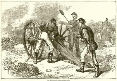 Bitwa pod Chancellorsville autorstwa English School