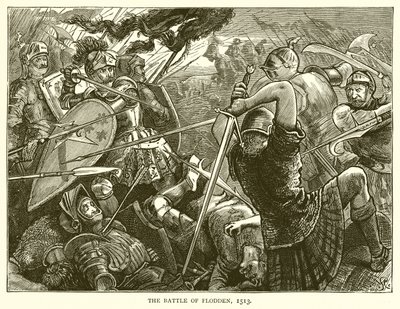 Bitwa pod Flodden, 1513 autorstwa English School