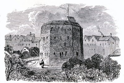 Ogród Niedźwiedzia, Southwark, Londyn (lito) autorstwa English School