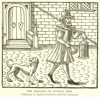 Dzwonnik Londynu, 1616 r autorstwa English School