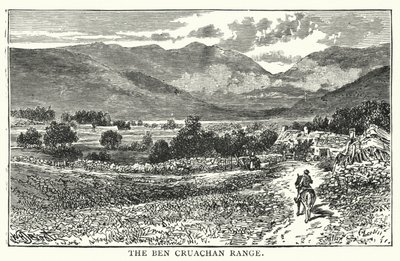 Zakres Ben Cruachan (grawerowanie) autorstwa English School