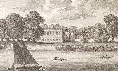 Biskup Pałacu Londyńskiego w Fulham, grawerowany przez Taylora, 1788 autorstwa English School