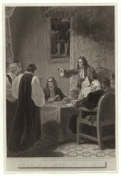 Biskupi przed Soborem Tajnym 1688 autorstwa English School