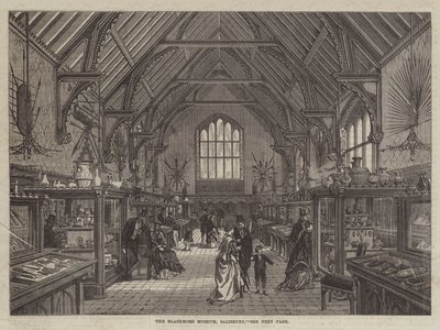 Muzeum Blackmore, Salisbury (grafika) autorstwa English School