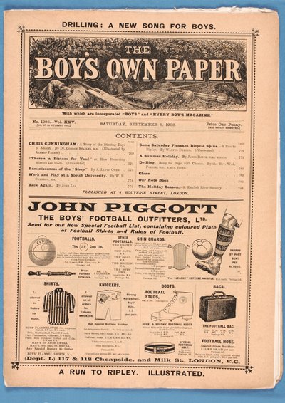 Własny papier chłopców, 1903 (druk) autorstwa English School