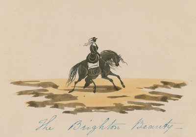 Brighton Beauty (wc na papierze) autorstwa English School