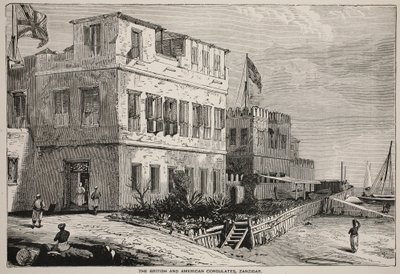 Konsulaty brytyjski i amerykański, Zanzibar autorstwa English School