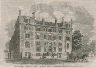Nowa szkoła szkoleniowa Brytyjskiego i Zagranicznego Towarzystwa Szkół autorstwa English School