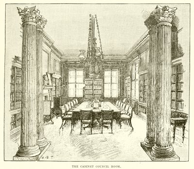 Sala Rady Gabinetowej autorstwa English School
