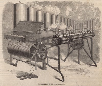 Calliope, organy parowe wynalezione przez Arthura S Denny