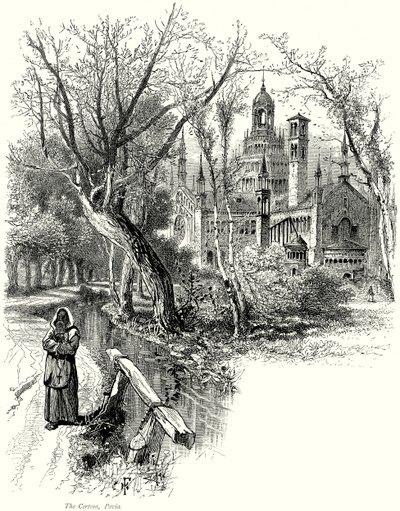 Certosa, Pavia (rycina) autorstwa English School