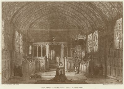 Kaplica, Ightham Mote, Kent autorstwa English School