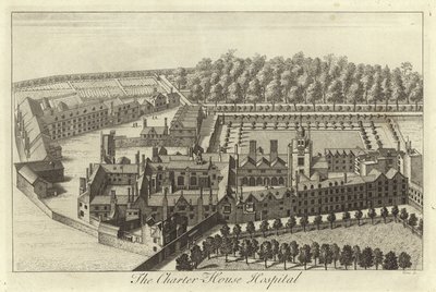 Szpital Charterhouse, Londyn autorstwa English School