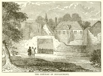 Zamek Hougoumont autorstwa English School