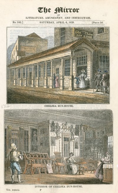 Chelsea Bun-House autorstwa English School