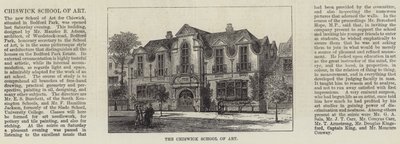 Chiswick School of Art (grafika) autorstwa English School
