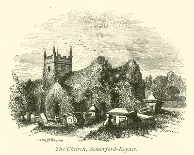 Kościół, Somerford-Keynes autorstwa English School