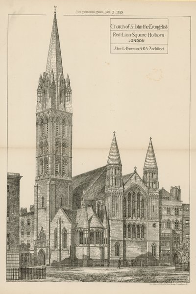 Kościół św. Jana Ewangelisty autorstwa English School