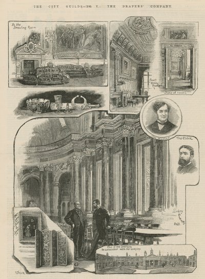 Gildie miejskie: The Drapers Company autorstwa English School