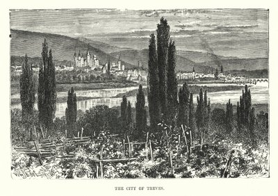 Miasto Treves (rycina) autorstwa English School