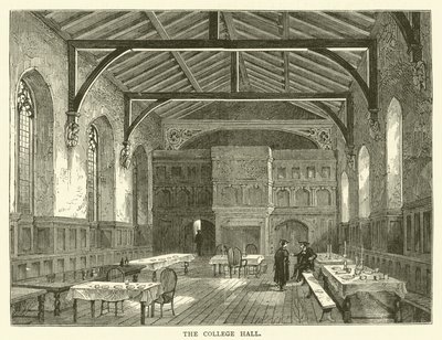 Sala Kolegium (grafika) autorstwa English School