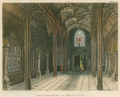 Konserwatorium, Carlton House, Londyn autorstwa English School
