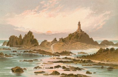 Skały Corbiere — Jersey autorstwa English School