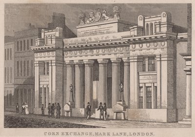 Giełda kukurydzy, Mark Lane, Londyn autorstwa English School