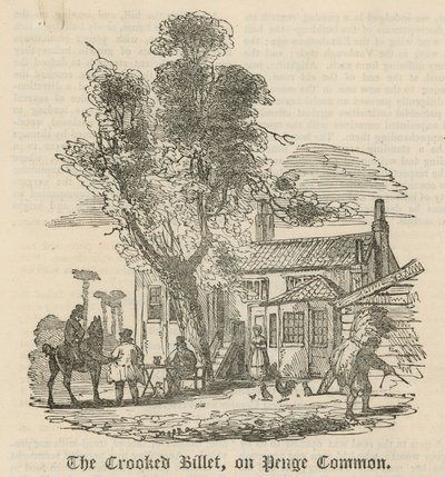 The Crooked Billet na Penge Common, Londyn autorstwa English School