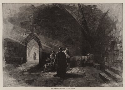 Komnata Śmierci Kolumba (rycina) autorstwa English School