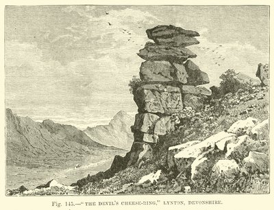 The Devils Ser-Ring, Lynton, Devonshire autorstwa English School
