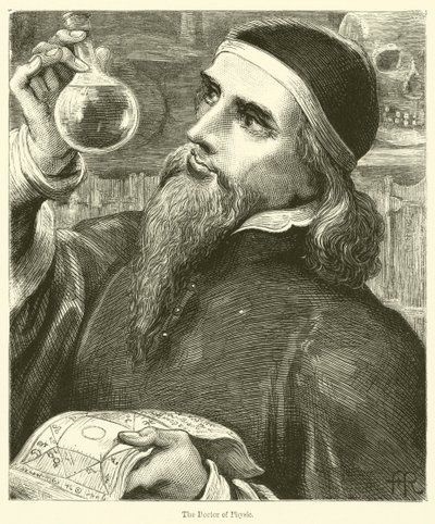 Doktor fizyki (grafika) autorstwa English School
