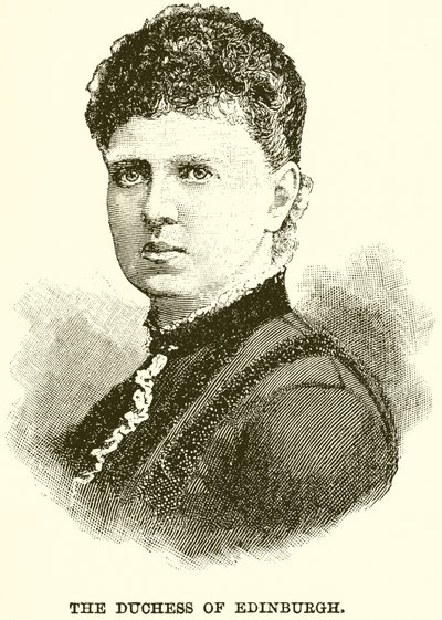 Księżna Edynburga autorstwa English School