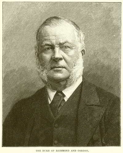 Książę Richmond i Gordon autorstwa English School