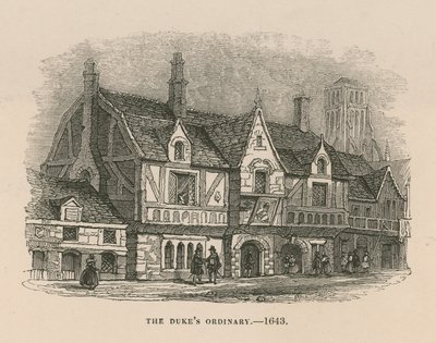 Ordynariusz książąt, 1643 autorstwa English School